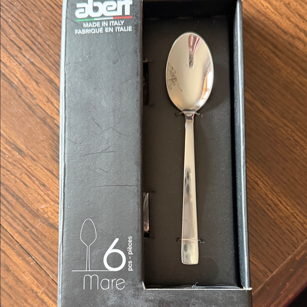 Silver Spoon Set espresso spoons6 pieces